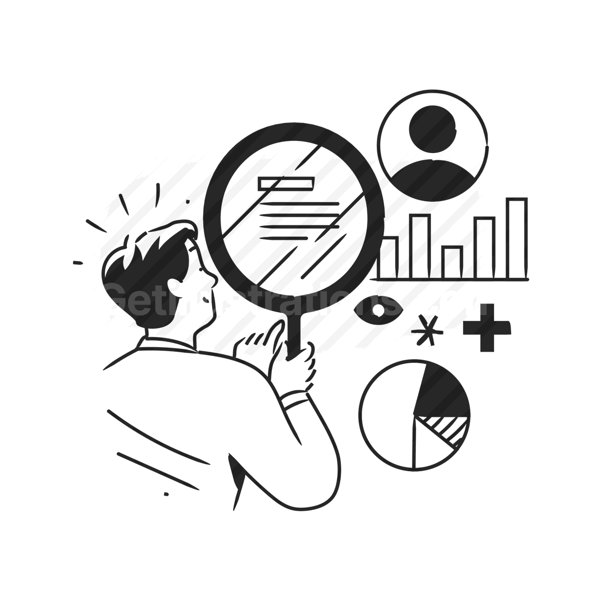 Data and Analytics illustration preview image